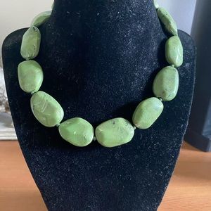 Green necklace